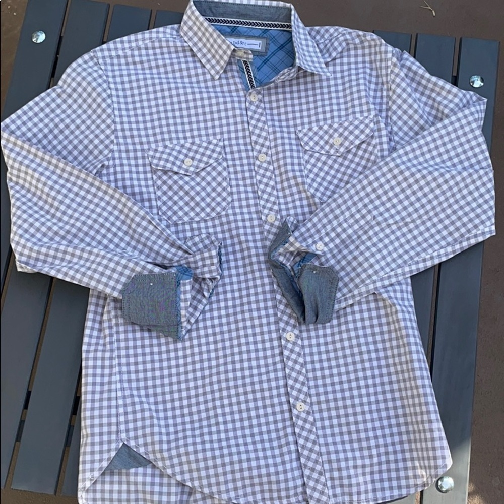 paper denim & cloth button down, size small EUC